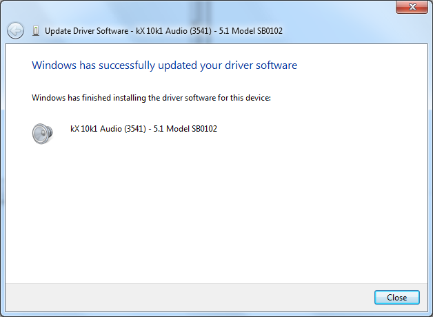 1258449560 59 FT71067 3 Emu10k1 Driver Successfully Installed