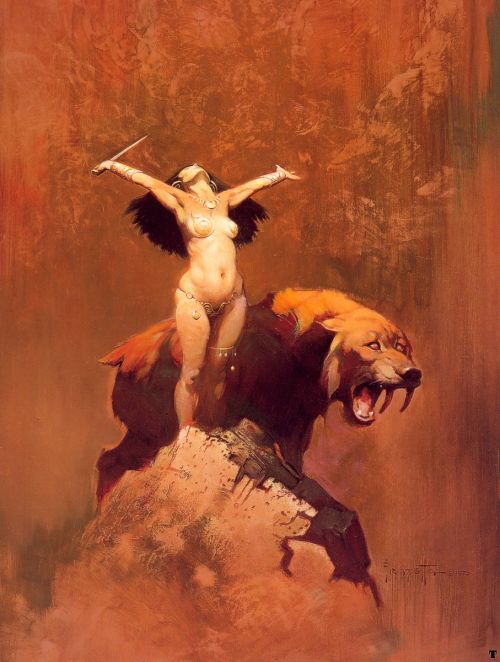 1187168706 141 FT45965 Frank Frazetta Sungoddess 