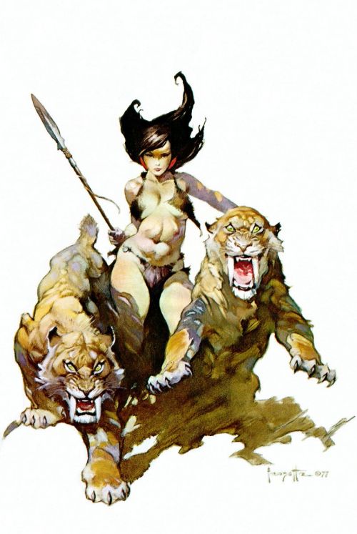 1187168706 141 FT45965 Frank Frazetta Thehuntress 